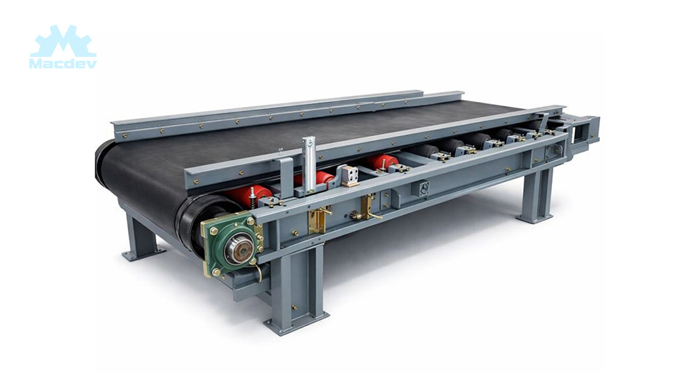 MacDev Belt Weigh Feeder System